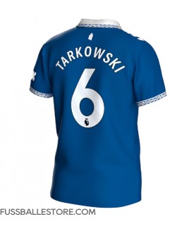 Günstige Everton James Tarkowski #6 Heimtrikot 2023-24 Kurzarm
